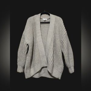 Chunky Open Cardigan | Cream